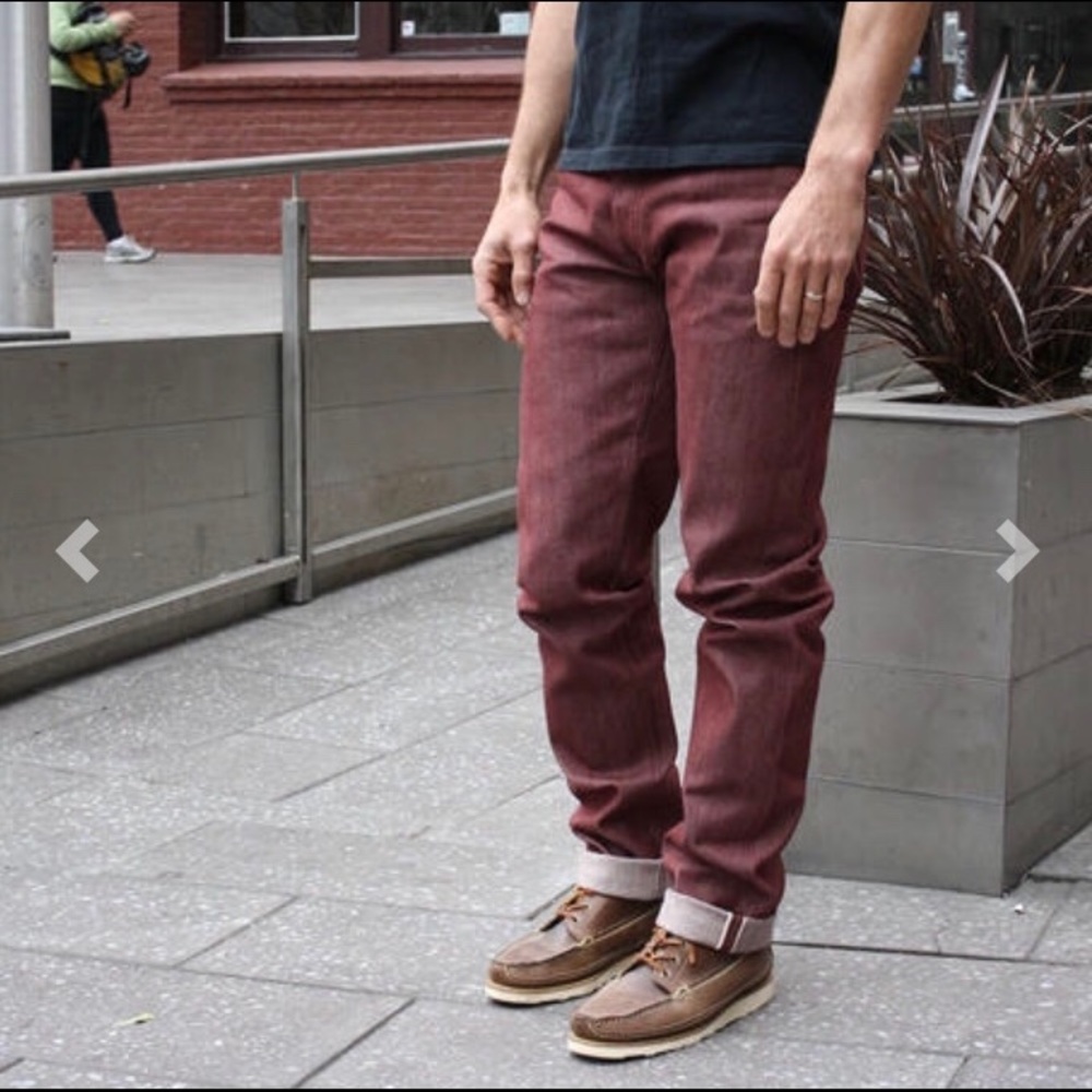 Rare Gustin raw denim jeans